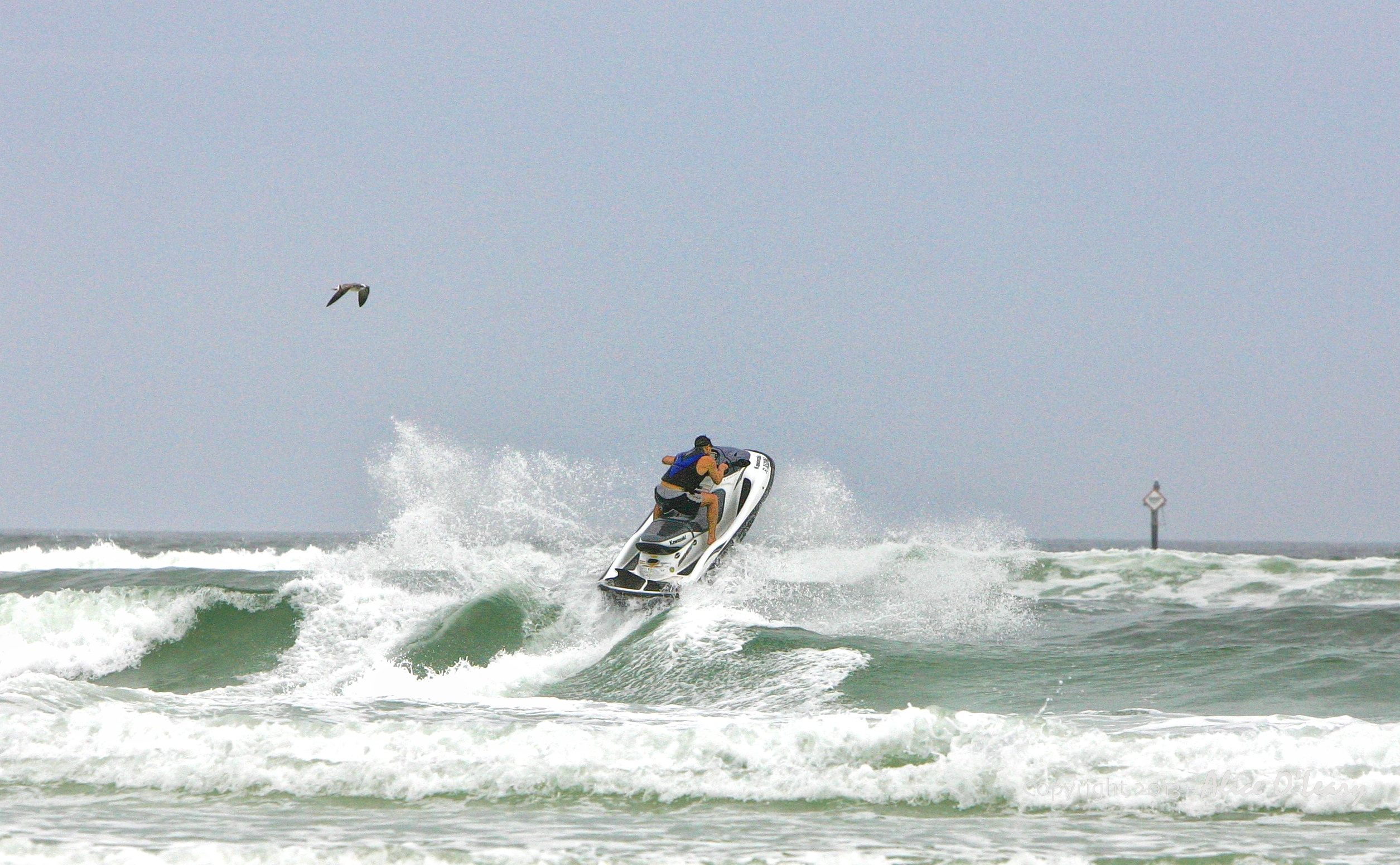 Hurricane season began four days ago. This shot is from 2005 when we got "brushed" by Hurricane Wilma.