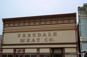 This store sign shows the wonderful Victorian typography.